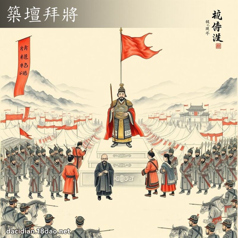築壇拜將 配图