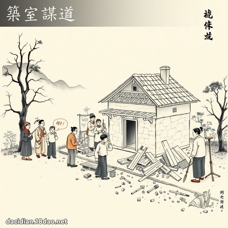 築室謀道 配图