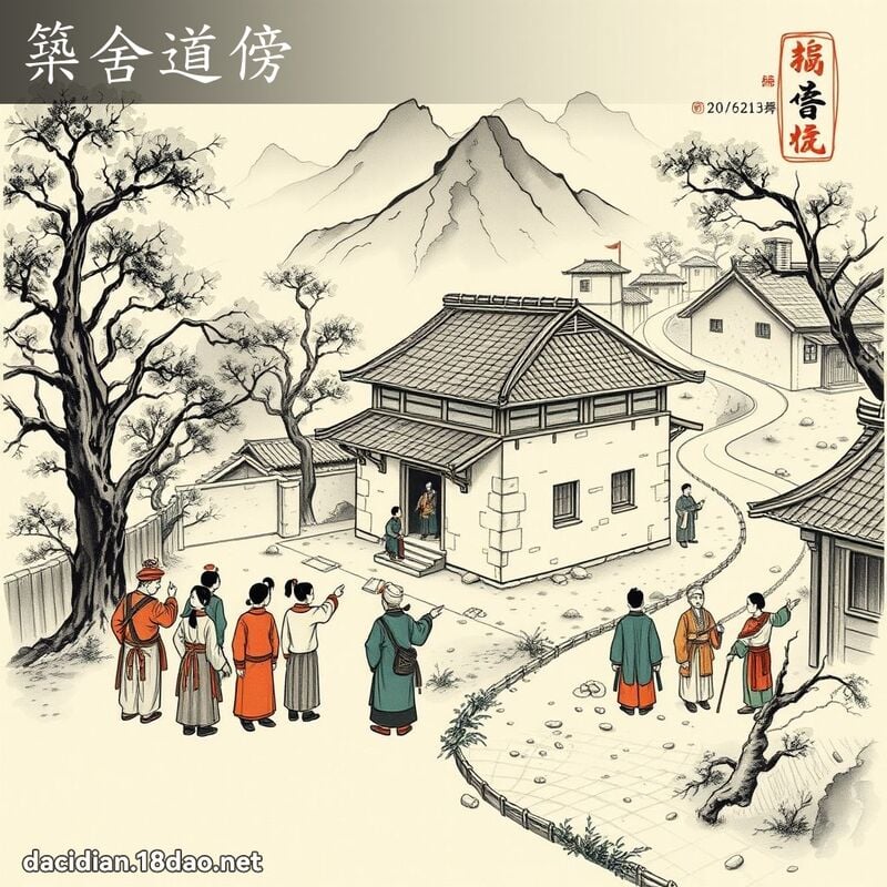 築舍道傍 配图