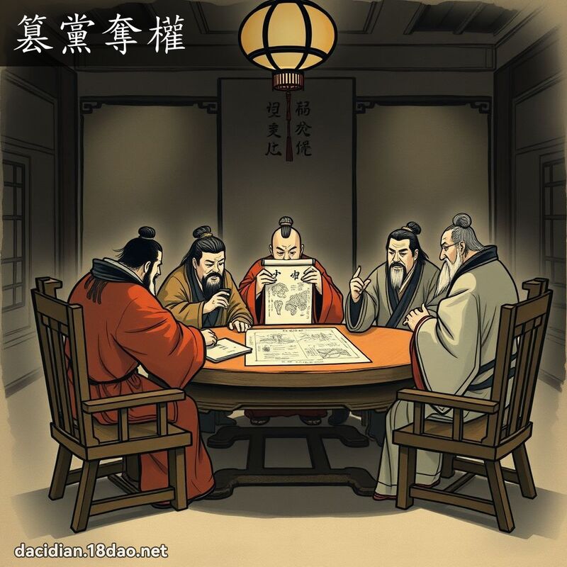 篡黨奪權 配图