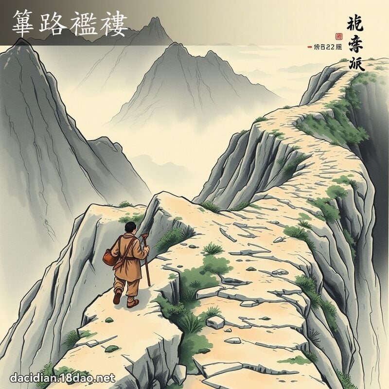 篳路襤褸 配图