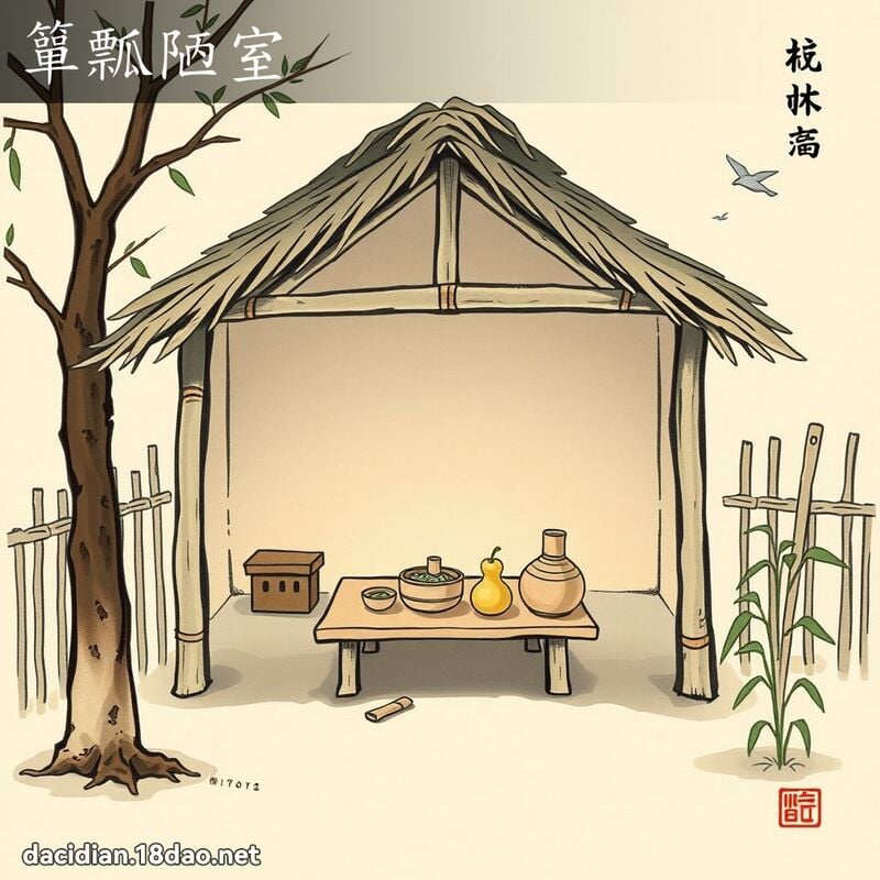 簞瓢陋室 配图