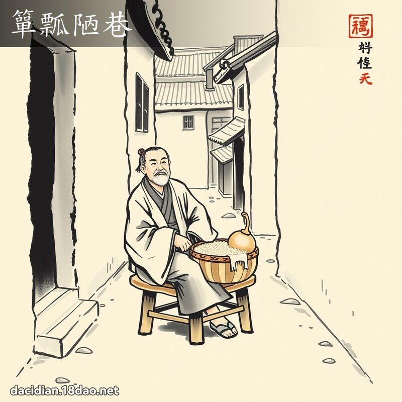 簞瓢陋巷 配图