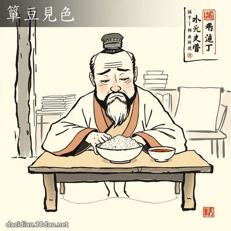 簞豆見色 配图
