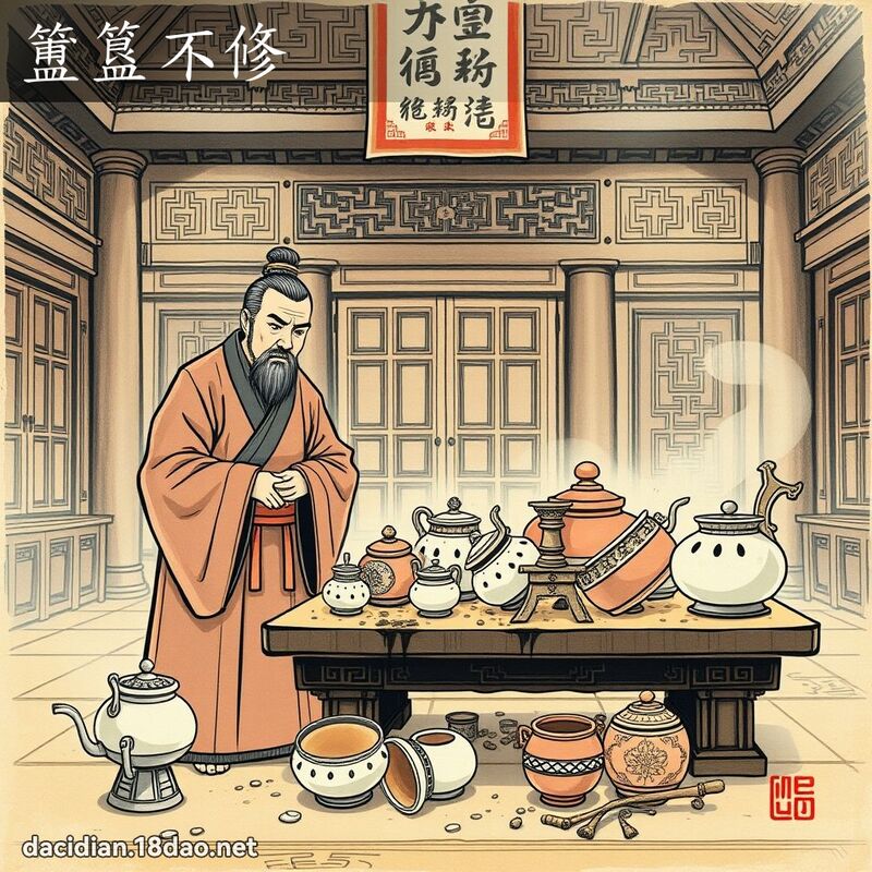 簠簋不修 配图