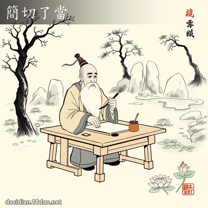 简切了当 配图