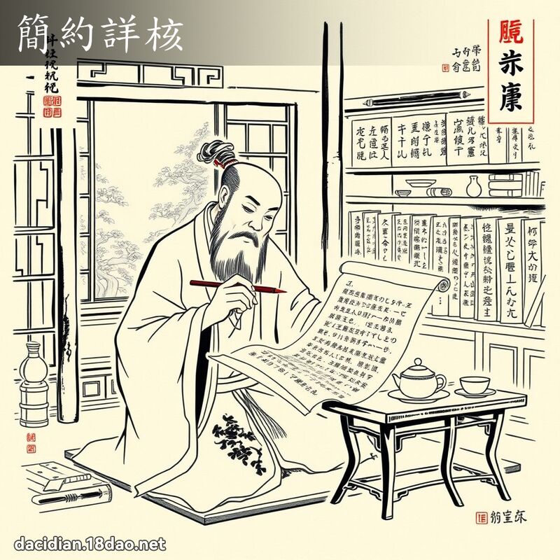 简约详核 配图