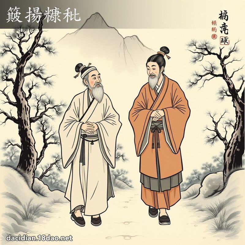 簸扬糠秕 配图