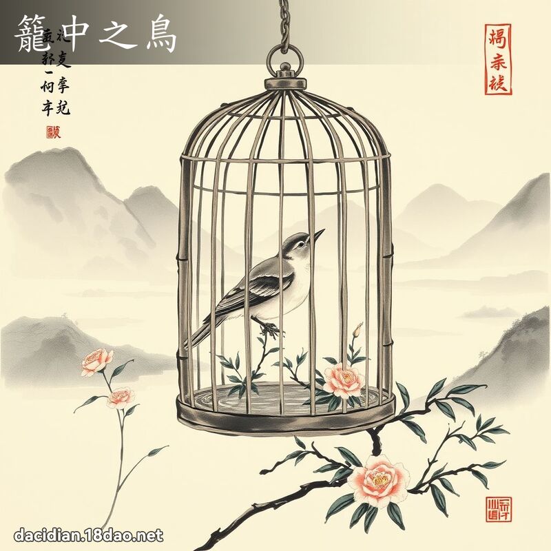 笼中之鸟 配图