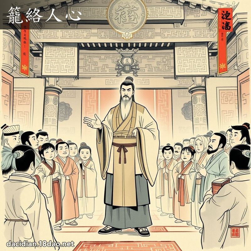 笼络人心 配图