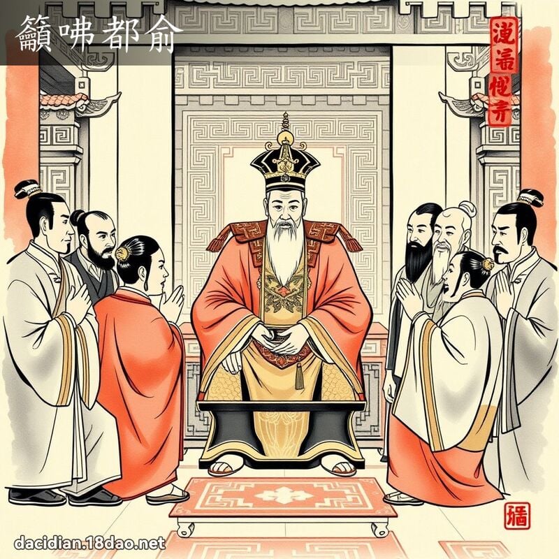 吁咈都俞 配图