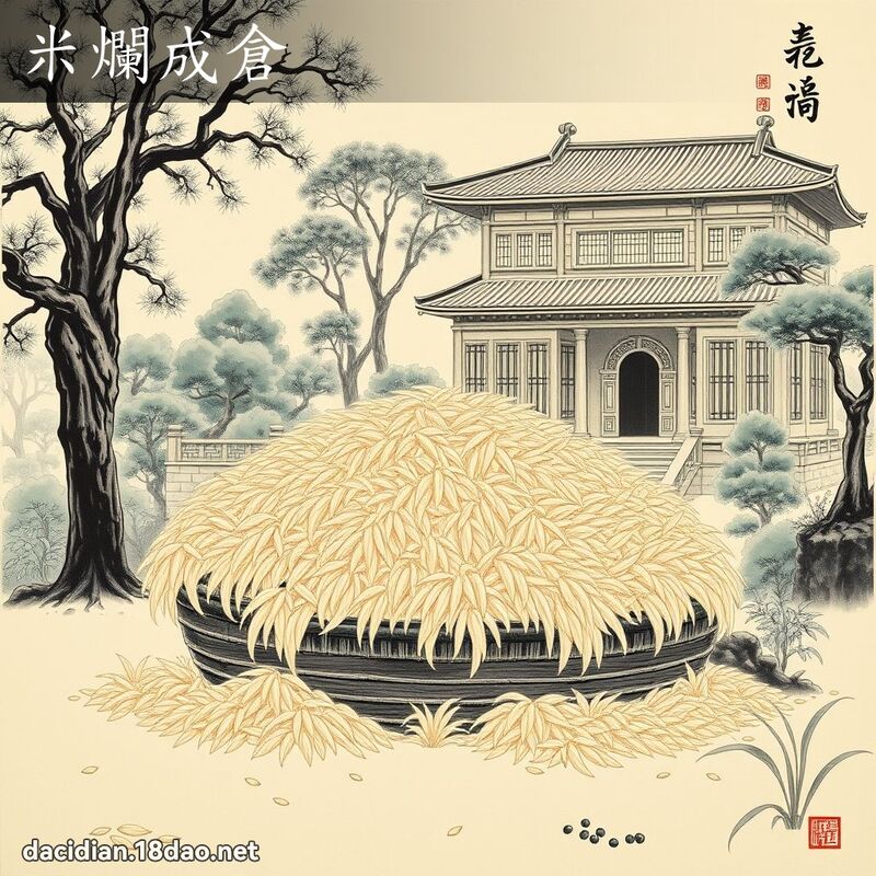 米烂成仓 配图