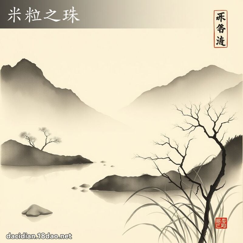 米粒之珠 配图