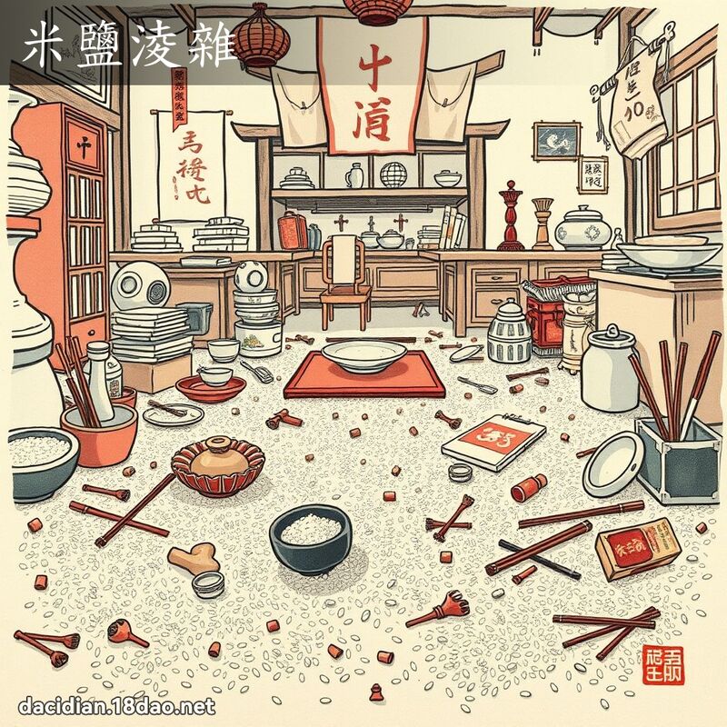 米盐凌杂 配图