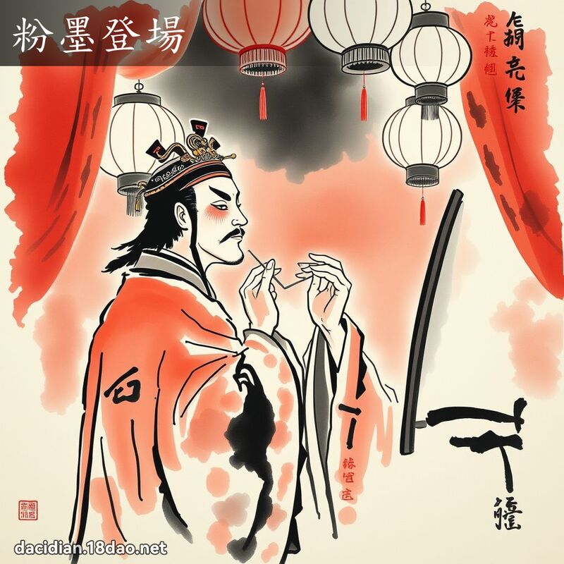 粉墨登场 配图