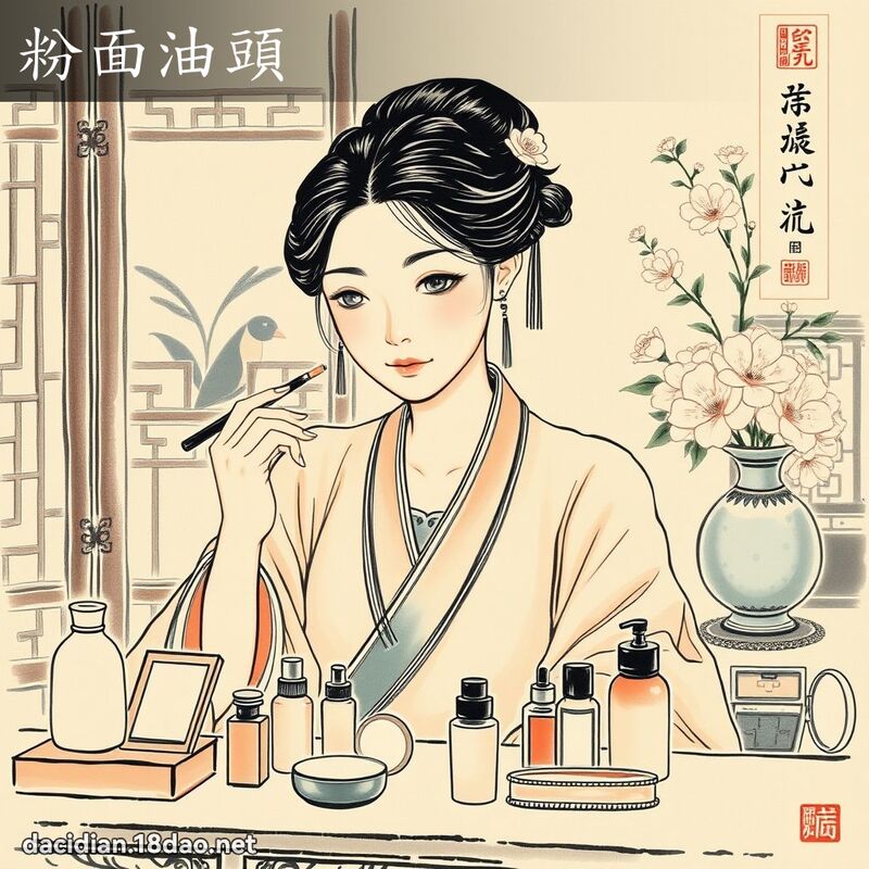 粉面油头 配图