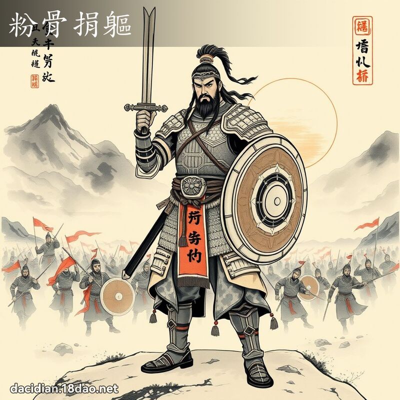 粉骨捐躯 配图