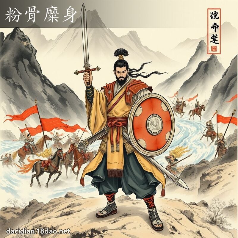 粉骨糜身 配图
