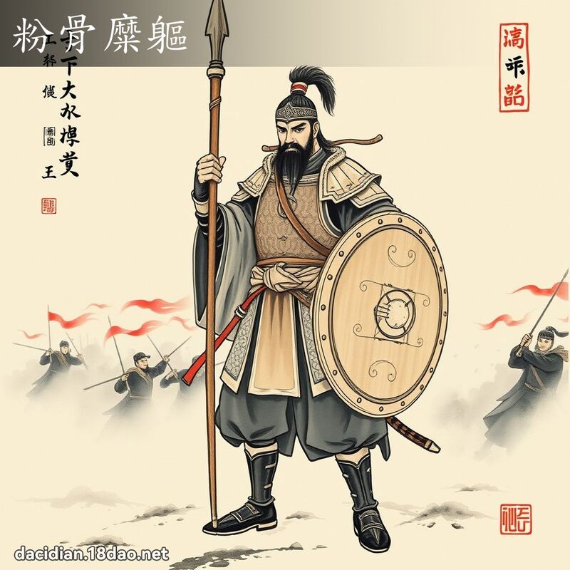 粉骨糜躯 配图
