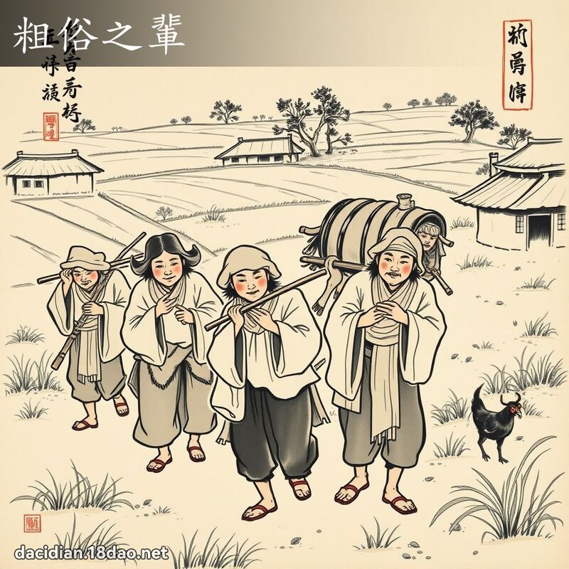 粗俗之辈 配图