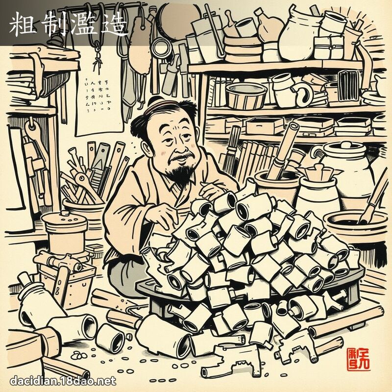 粗制滥造 配图