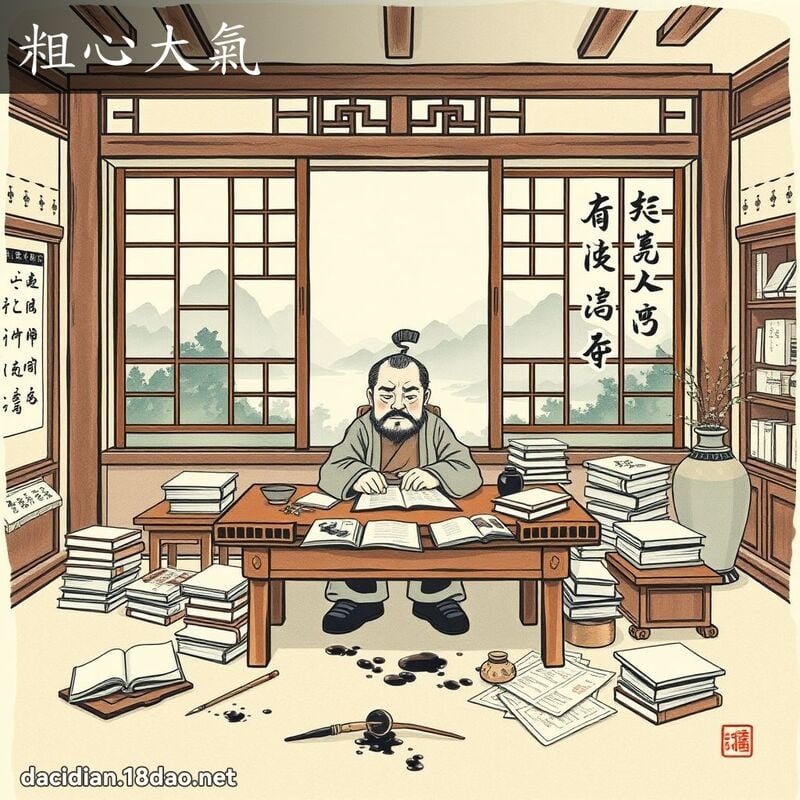 粗心大气 配图