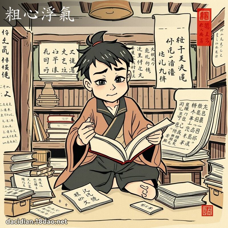 粗心浮气 配图