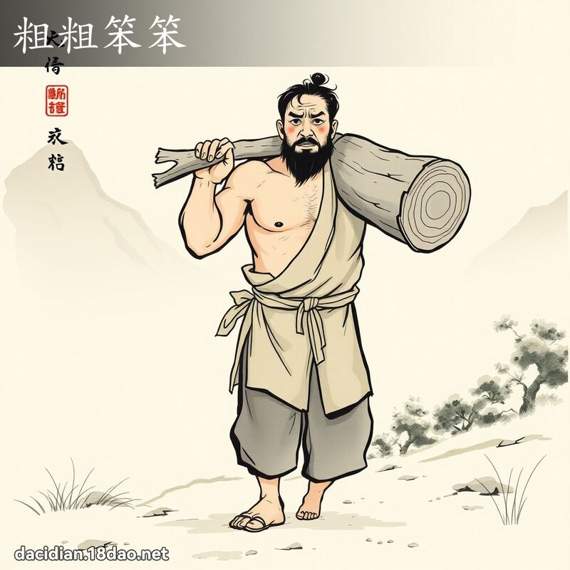 粗粗笨笨 配图