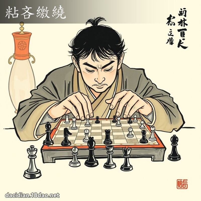 粘吝缴绕 配图