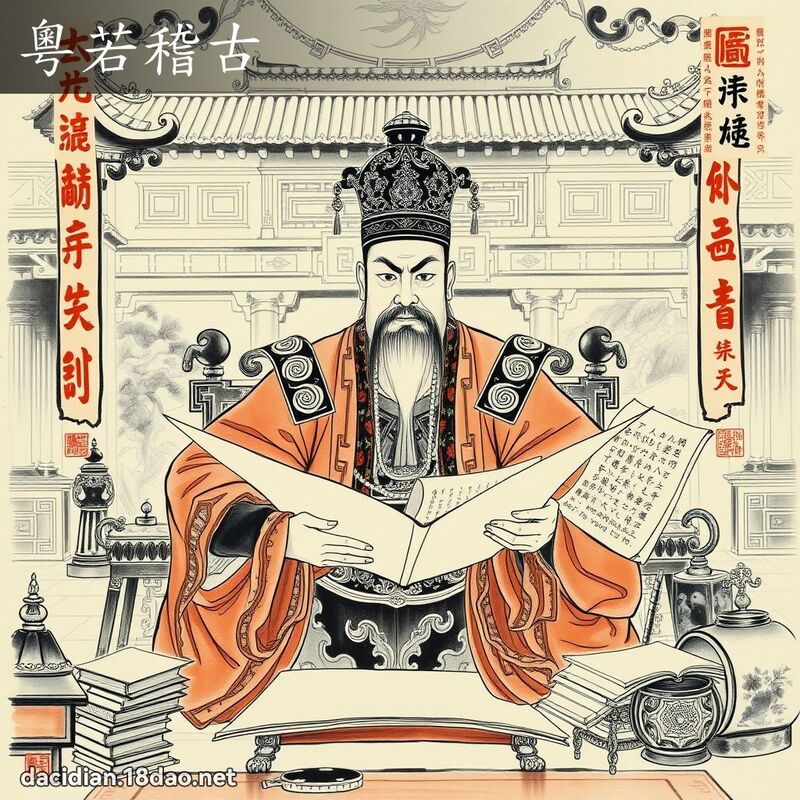 粤若稽古 配图