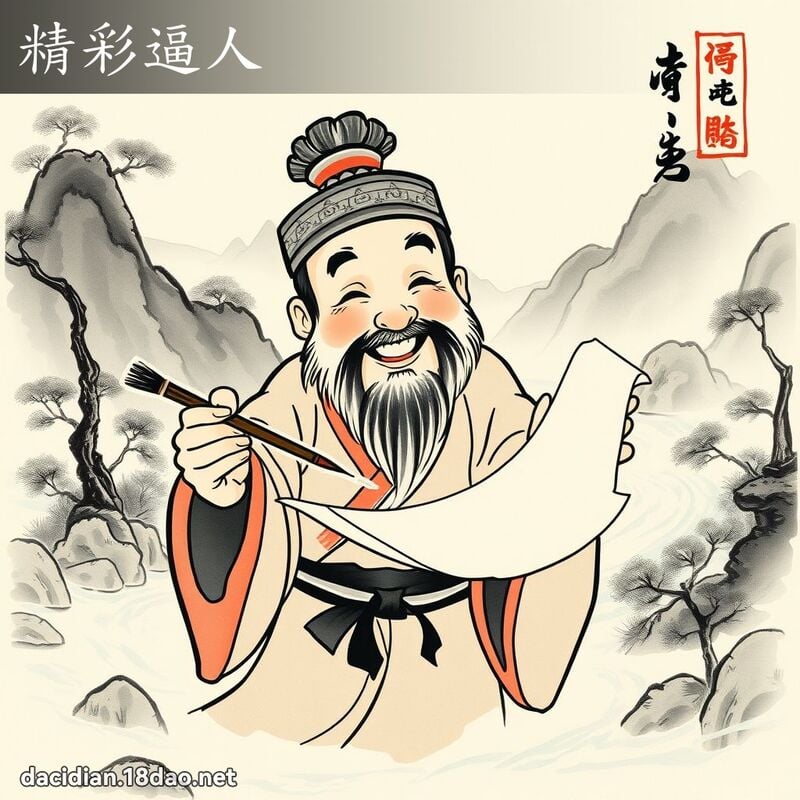 精彩逼人 配图