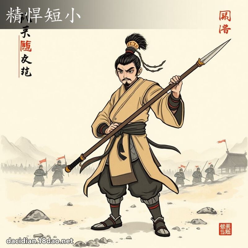 精悍短小 配图