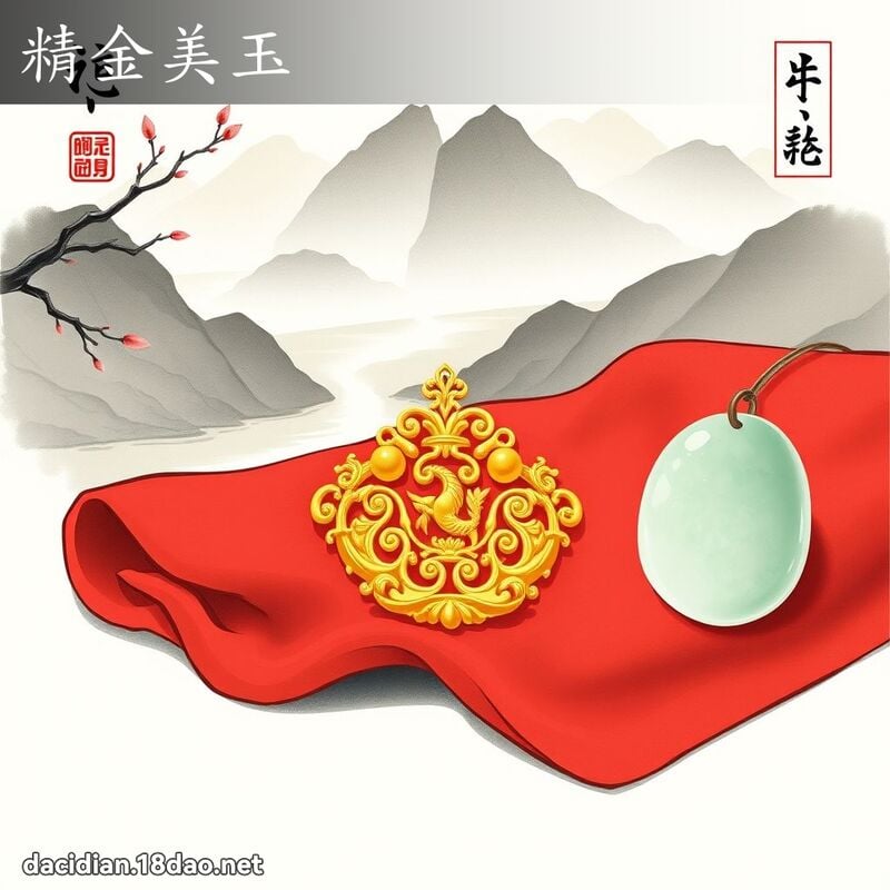 精金美玉 配图