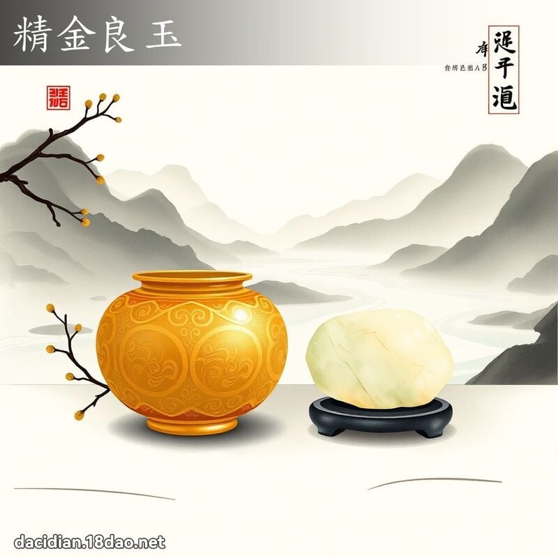 精金良玉 配图