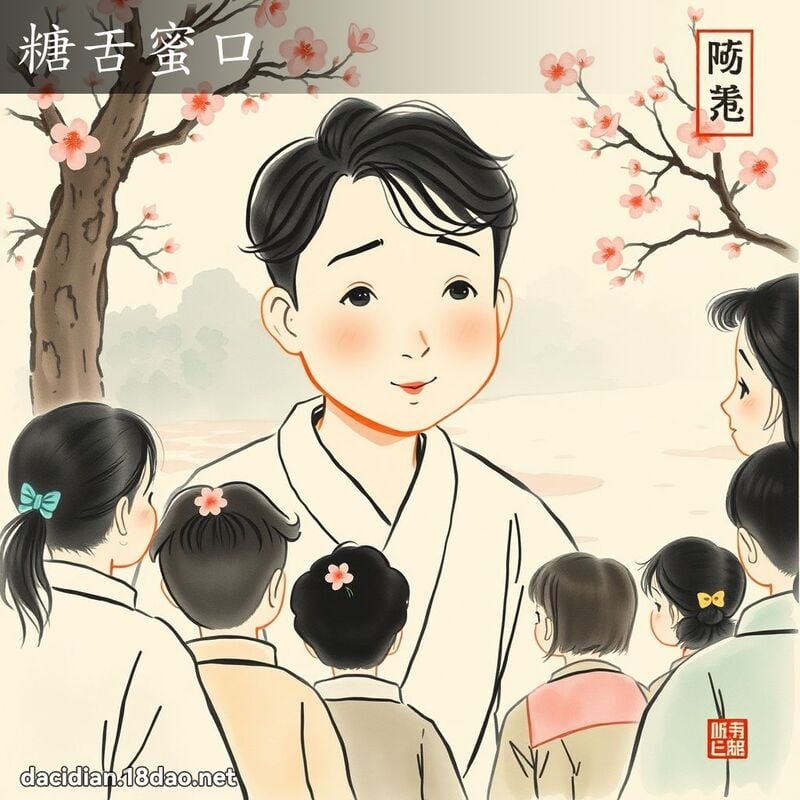 糖舌蜜口 配图