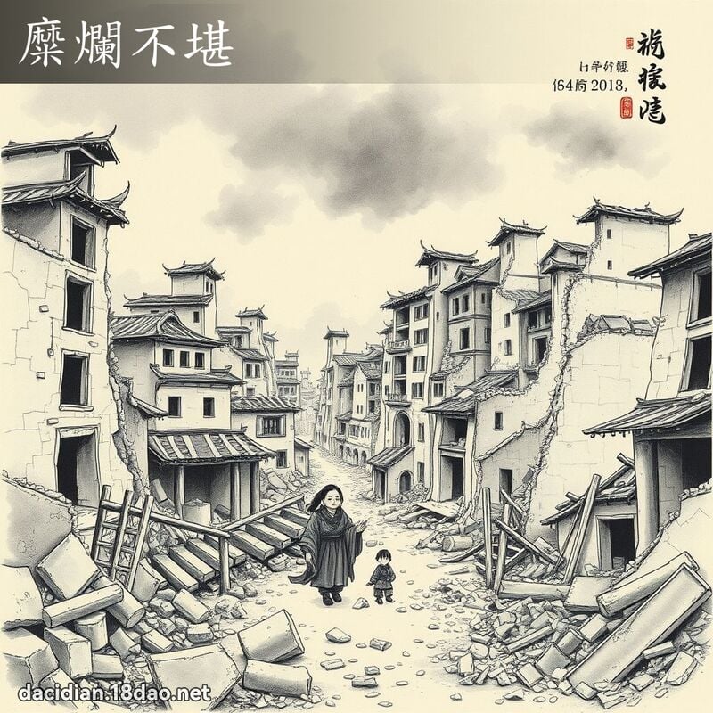 糜烂不堪 配图