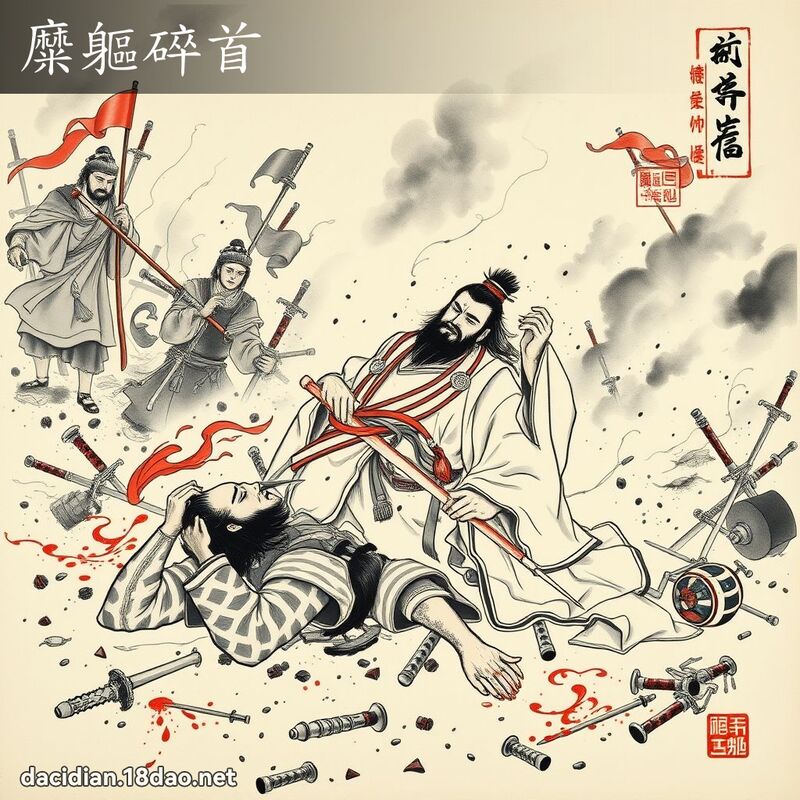 糜躯碎首 配图