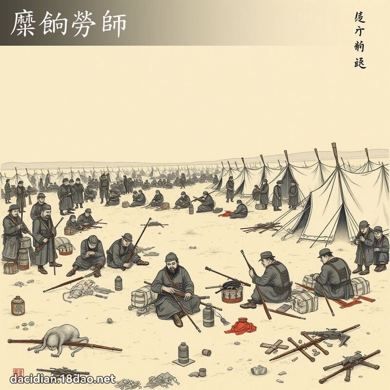 糜餉劳师 配图
