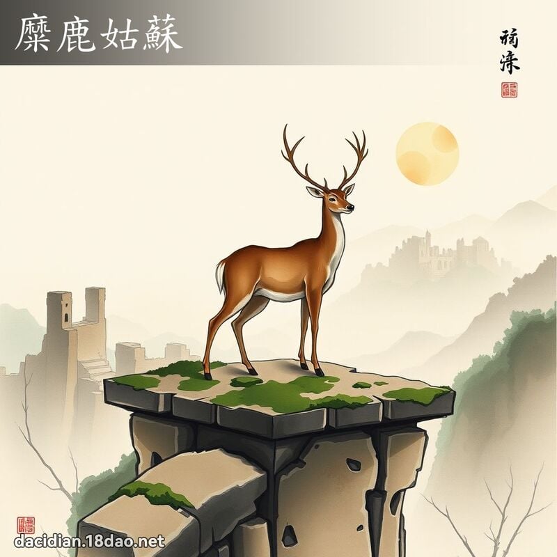 糜鹿姑苏 配图