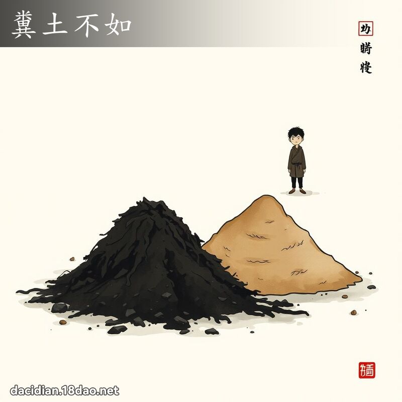 粪土不如 配图