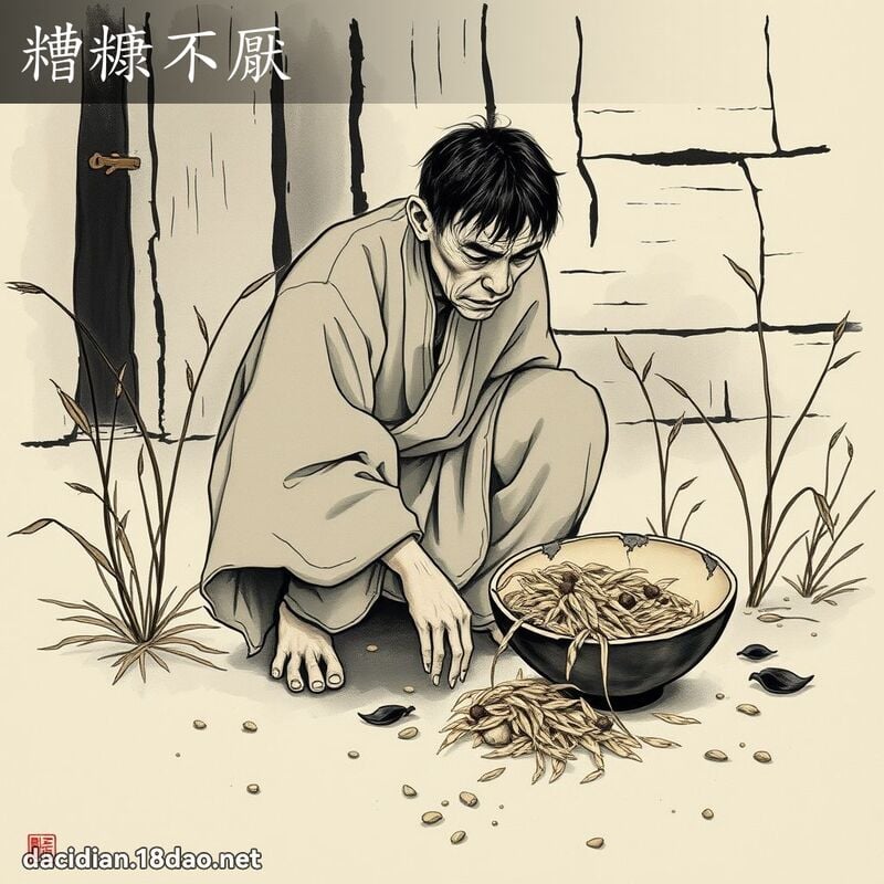 糟糠不厌 配图