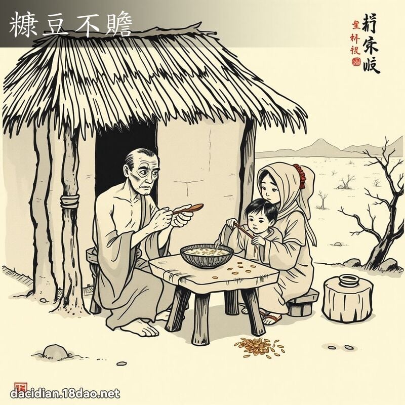 糠豆不赡 配图