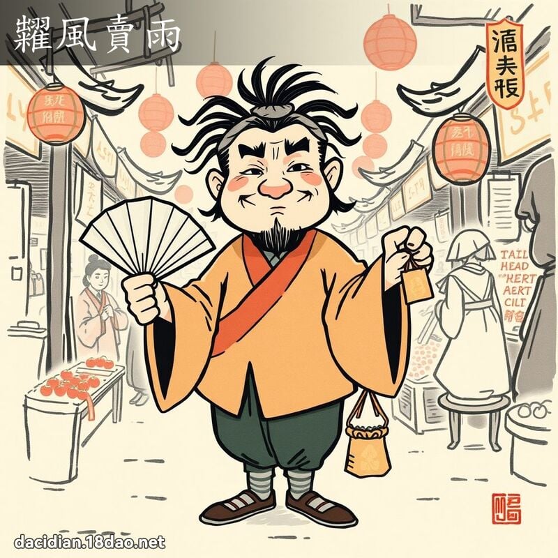 糶风卖雨 配图