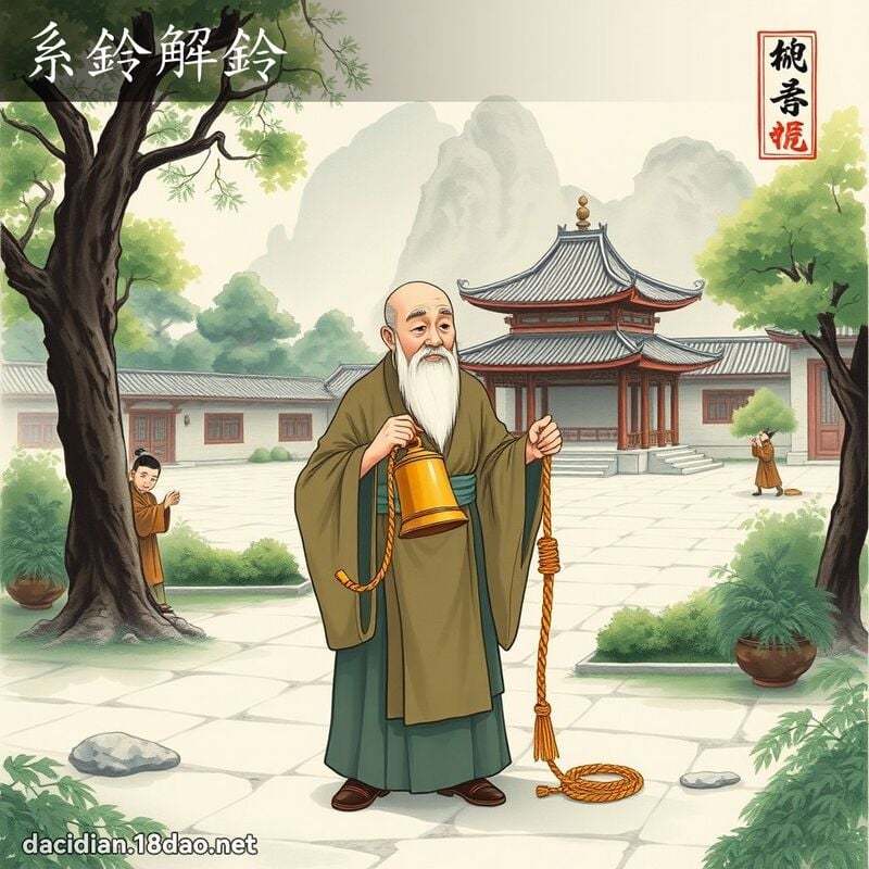 系铃解铃 配图