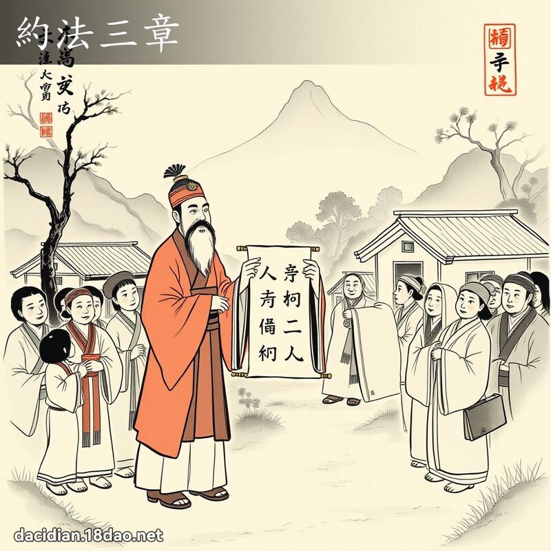 约法三章 配图