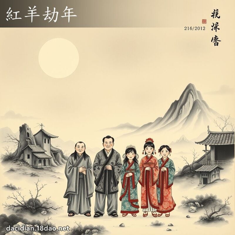 红羊劫年 配图