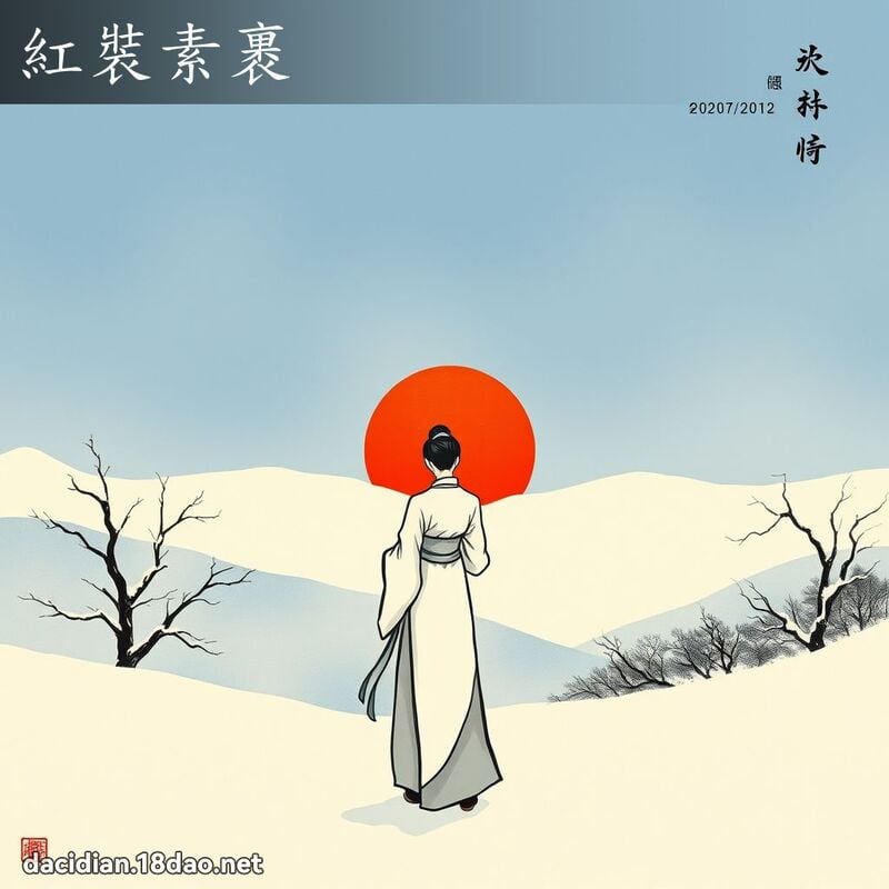红装素裹 配图