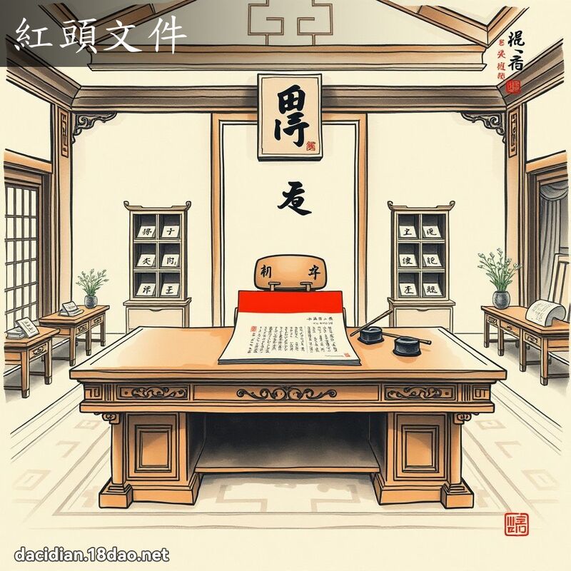 红头文件 配图