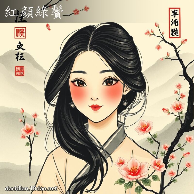 红顏绿鬢 配图