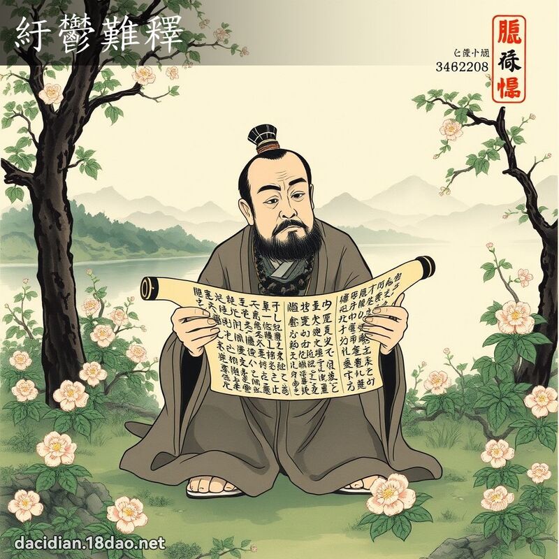 紆郁难释 配图